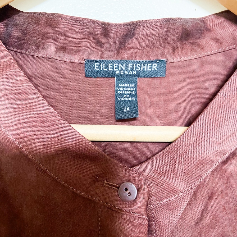 Men's Burgundy Jacket - Picture 3 of 7